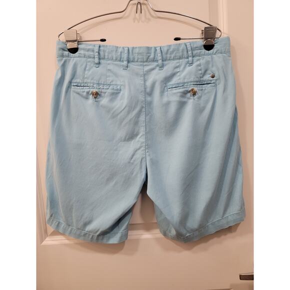 Peter Millar Bedford Cotton Stretch Solid Classic Fit Shorts - Picture 3 of 7